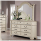 Furniture of America® Pamphilos Antique White Dresser-2
