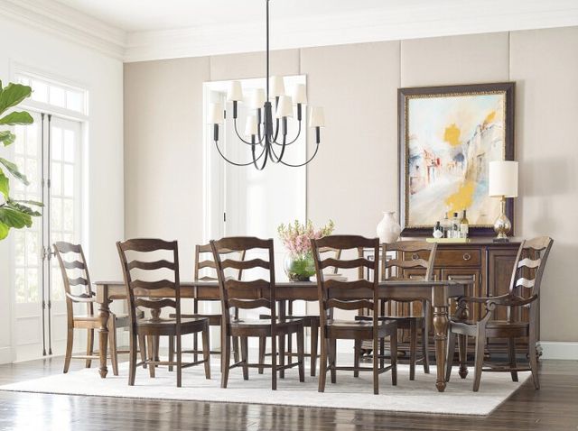 Kincaid® Commonwealth Renner Brown Arm Chair-2