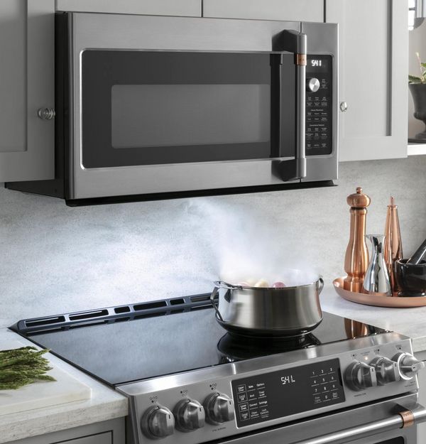 Café 2.1 Cu. Ft. Stainless Steel Over The Range Microwave