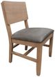International Furniture Direct Natural Parota Brown Side Chair-0