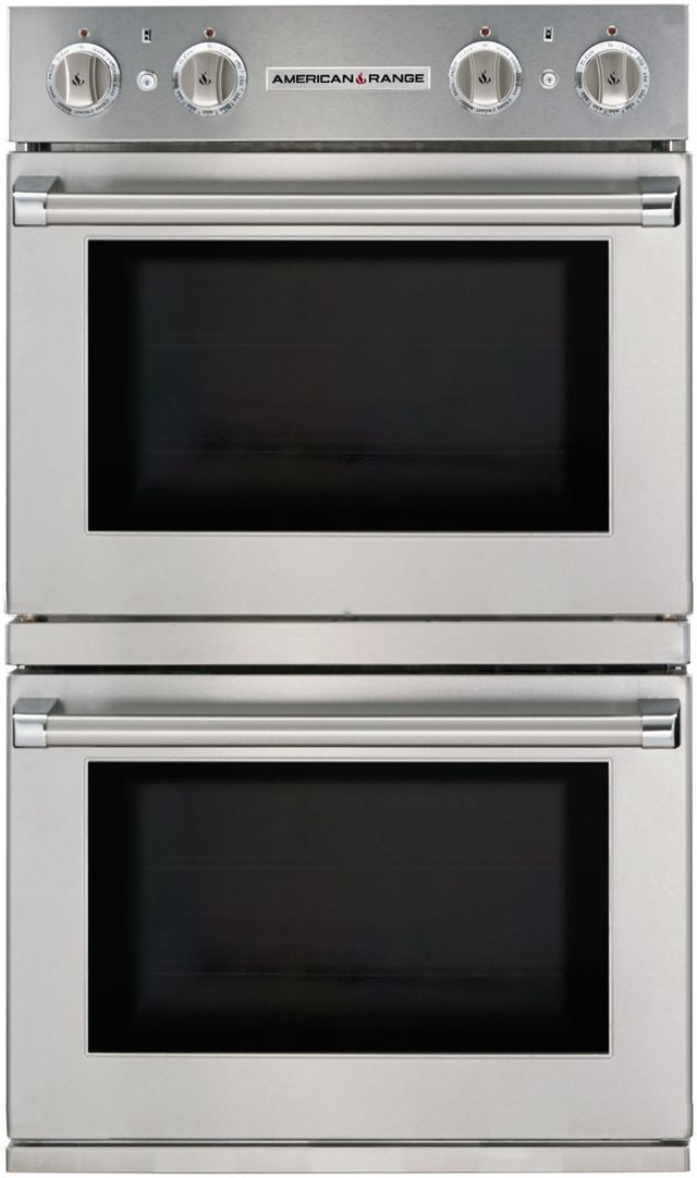 American Range Legacy II 30" Stainless Steel Double Chef Door Electric Wall Oven-0