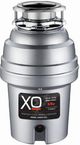 XO 0.75 HP Continuous Feed Stainless Steel Garbage Disposer-0