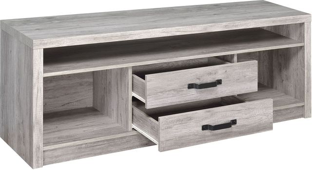 Coaster® Burke Grey Driftwood 2-Drawer TV Console-1