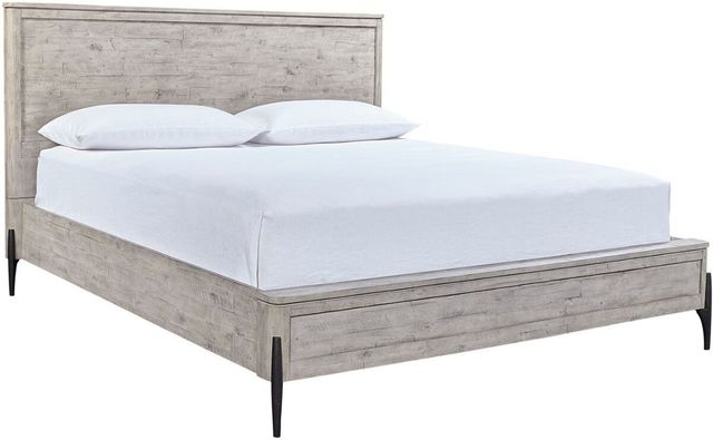 aspenhome® Zane Parchment California King Panel Bed-0