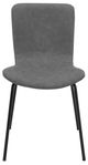 Armen Living Gillian 2-Piece Gray Dining Chairs-2