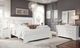 Global Furniture USA Pompei Metallic White Full Bed with LED-3