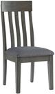 Signature Design by Ashley® Hallanden Antiqued Gray Dining Side Chair-0