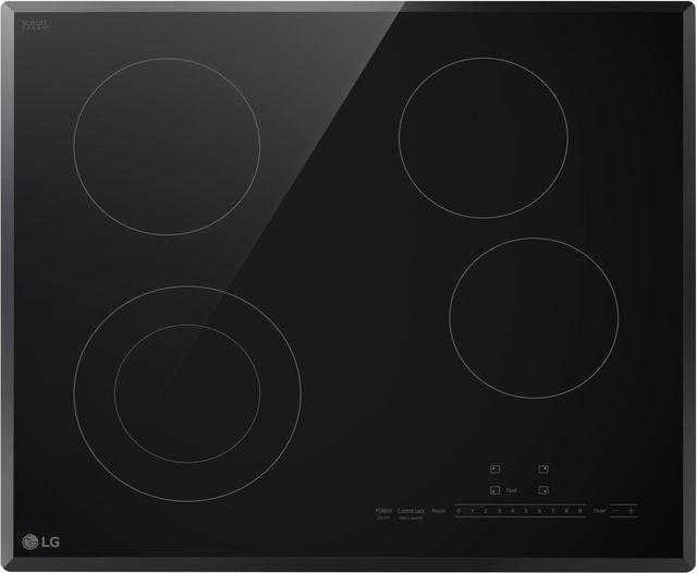 LG 24" Black Electric Cooktop