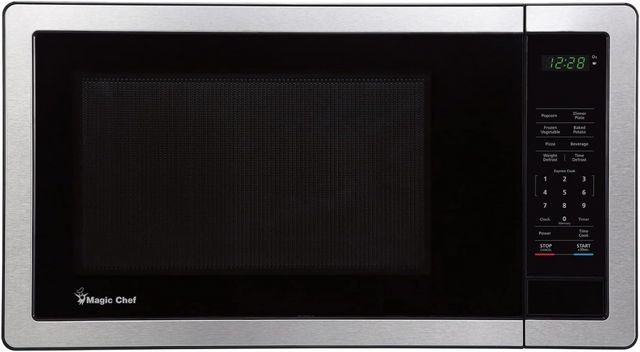 Magic Chef® 1.1 Cu. Ft. Stainless Steel Countertop Microwave-0