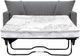 Edgewood Furniture Jax Java Twin Sofa Bed-0