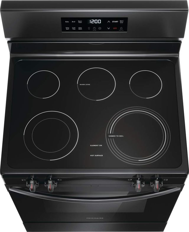 Frigidaire® 30" Black Freestanding Electric Range-4