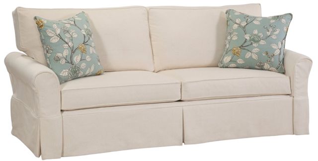 Four Seasons Customizable Landon 2-Seat Slipcovered Sofa-0
