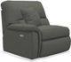 La-Z-Boy® Aspen Charcoal Power La-Z-Time® Right-Arm Sitting Recliner-2