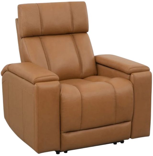Parker House® Phoenix Autumn Caramel Power Recliner with Power Headrest and Lumbar-0