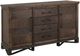 International Furniture Direct Walnut Reddish Brown Console-0