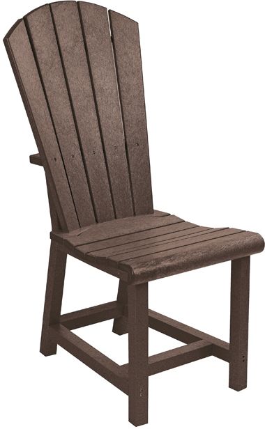 C.R. Plastic Generation Line Chocolate Addy Dining Chair-0