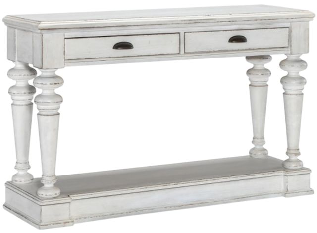 Legacy Classic Cottage Park Aged White Sideboard-0
