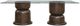 Bassett Mirror On The Flip Glass Top with Brown Base Dining Table-0