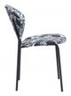 Zuo® Clyde Leaf Print/Black Dining Chair-1
