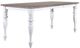 Liberty Furniture Ocean Isle 7-Piece Antique White/Weathered Pine Dining Table Set-2
