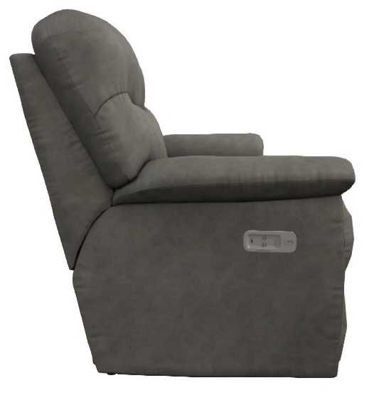 La-Z-Boy® James Lead Power Reclining Loveseat with Headrest-3