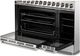 Verona® Ultima 48" Stainless Steel Freestanding Double Oven Pro Style Duel Fuel Range-4