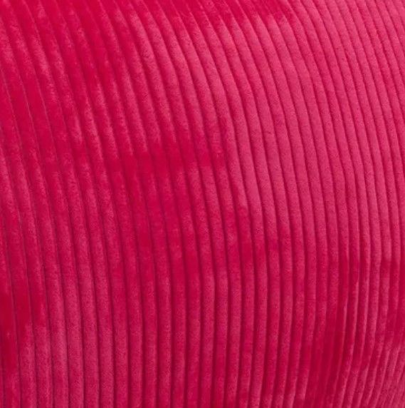 CordaRoy's® Fuchsia Plush Corduroy Full Bean Bag-2