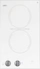 Summit® 12" White Electric Cooktop -0