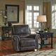 Benchcraft® Breville Charcoal Rocker Recliner-2
