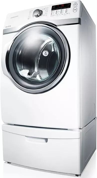 Samsung 7.4 Cu . Ft. Neat White Electric Dryer-3