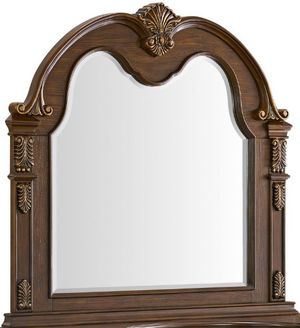 Elements International Cadenza Brown Dresser Mirror