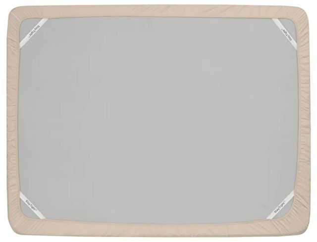Tempur-Pedic® TEMPUR Luxe 4-Piece Sandstone Egyptian Cotton Queen Sheet Set-2