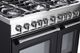 Verona® Prestige Series 36" Matte Black Pro Style Dual Fuel Gas Range-3