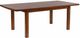 TEI Wolf Creek Burnished Walnut Dining Table with 20" Butterfly Leaf-0