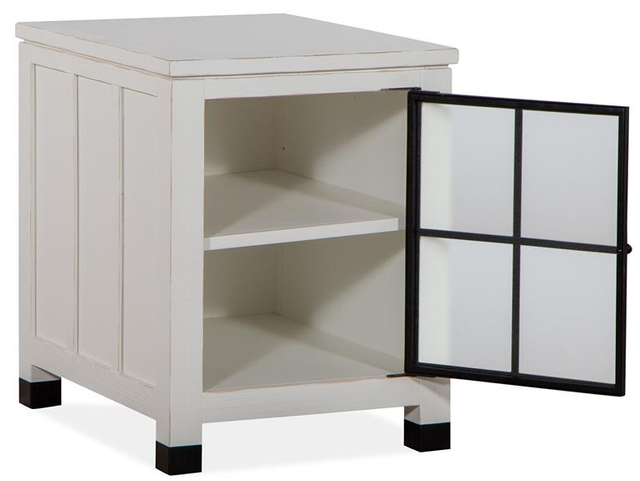 Magnussen Home® Harper Springs Silo White Chairside End Table-2