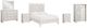 Signature Design by Ashley® Paxberry 6-Piece Whitewash Queen Panel Bed Set-0