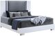 Global Furniture USA Ylime 4-Piece Smooth White King Panel Bedroom Set-1