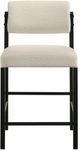 Coaster® Kehoe 2-Piece Black/Cream Counter Stool Set-4