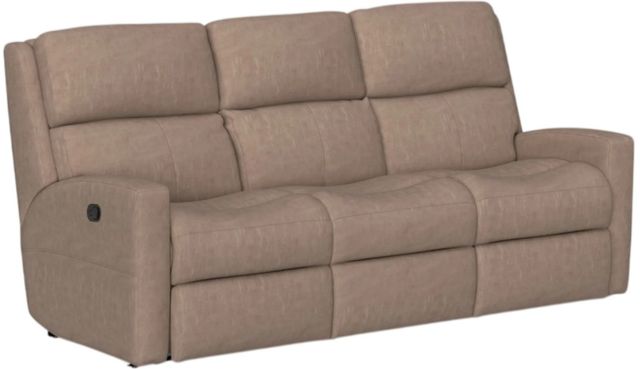 Flexsteel® Customizable Catalina Leather Manual Reclining Sofa-2
