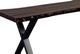 Porter International Designs Manzanita Midnight X Base Dining Bench-2