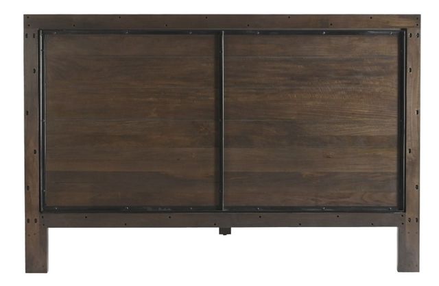Home Trends & Design Jakarta Dark Java King Panel Bed-2