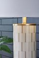 Signature Design by Ashley® Faridworth White Table Lamp with Gold Accent-1