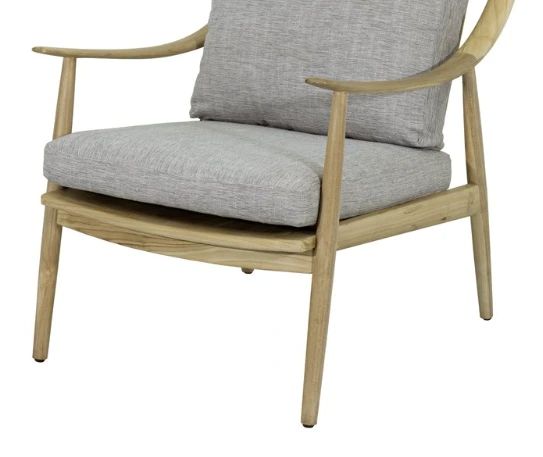 YHD Turnkey Brown/Gray Lounge Chair-1