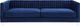 TOV Furniture Aviator Navy Sofa-1