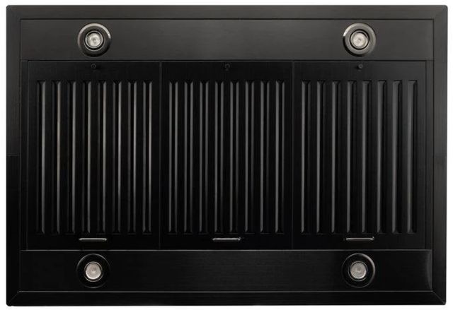 ZLINE 48" Black Stainless Steel Island Range Hood-3