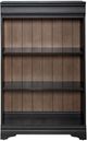 Liberty Furniture Meritage 4-Piece Aged Charcoal/Caramel Bookcase-2