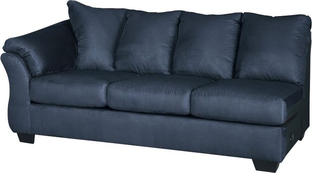 Signature Design by Ashley® Darcy 2-Piece Blue Right-Arm Facing Sofa Sectional and Chaise-1