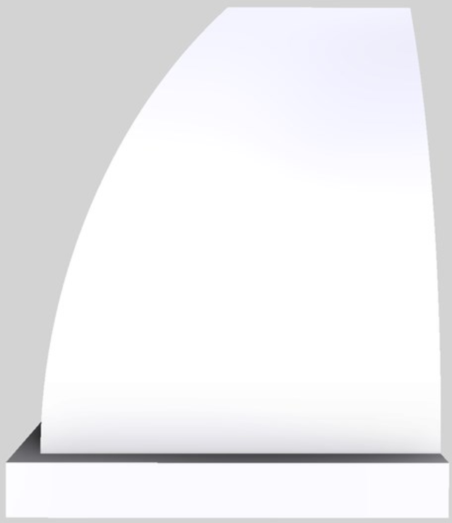 Vent-A-Hood® Designer Series 60" White Wall Mounted Range Hood-1