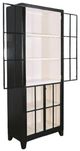 Sunny Designs™ Ryan Umbra/White Tall Accent Cabinet-4