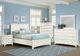 Vaughan-Bassett Bonanza White Queen Mansion Storage Bed-2
